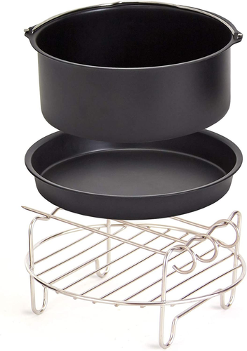 Accessory Kit, 2 Quart, Compact Black & Silver