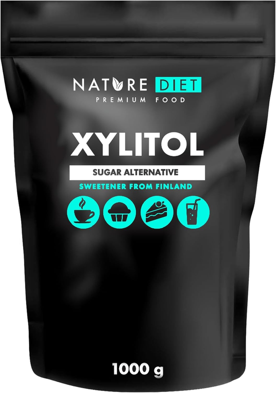 Nature Diet Xylitol from Finland, 1000 G, Natural Sugar Alternative