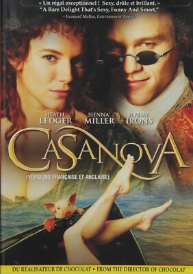 Casanova (DVD, 2006, Canadian Release) version française incluse