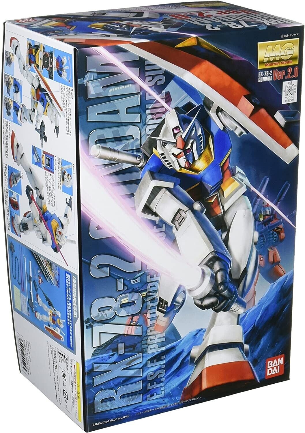 Bandai Gundam MG 1/100 Mobile Suit Gundam RX-78-2 (Version