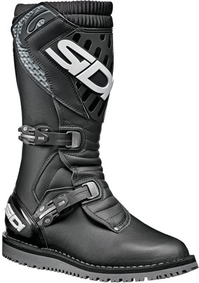 Sidi Trial Zero 2 Mens MX Offroad Boots Black/Black