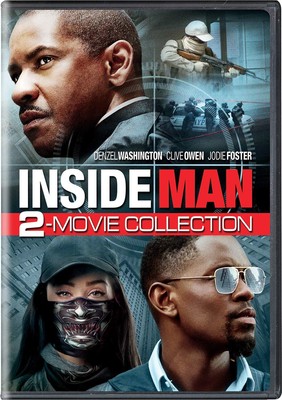 Inside Man: 2-Movie Collection (DVD) Denzel Washington Aml Ameen Jodie Foster