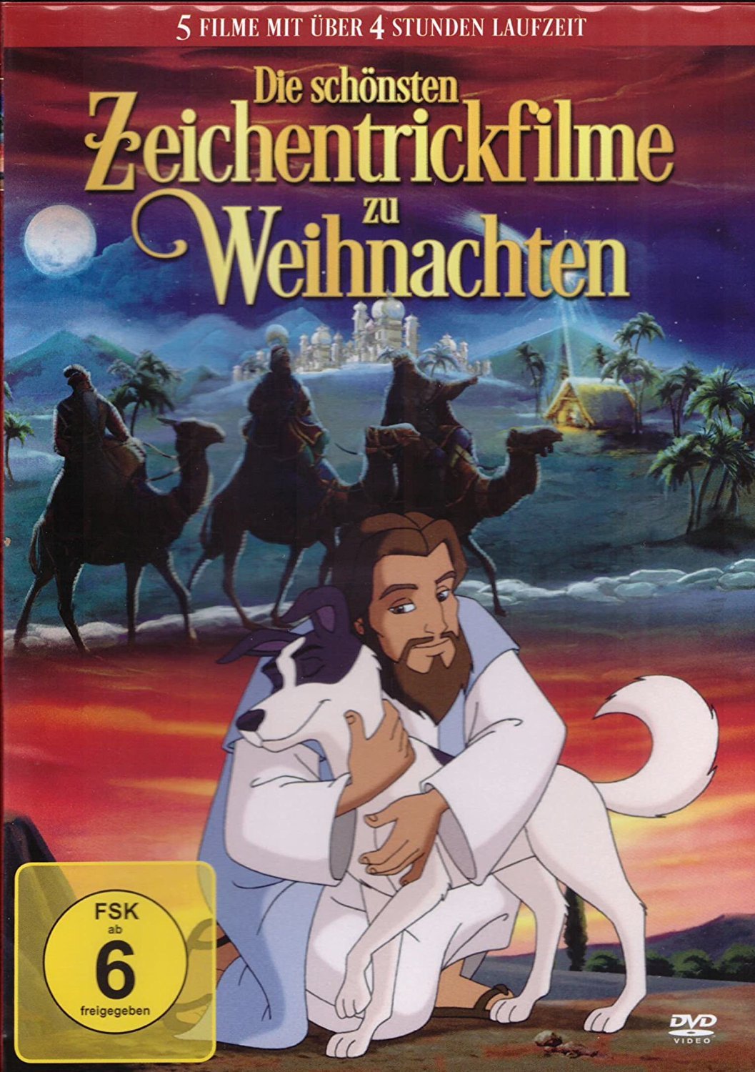 Die schönsten Zeichentrickfilme zu Weihnachten   DVD/NEU/OVP