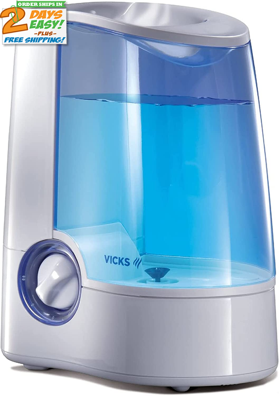 Vicks Warm Mist Humidifier Vaporizer and Warm Mist Humidifier for Baby 1G