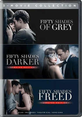 FIFTY SHADES 3-Movie Collection(of GREY DARKER,FREED) NEW Trilogy DVD
