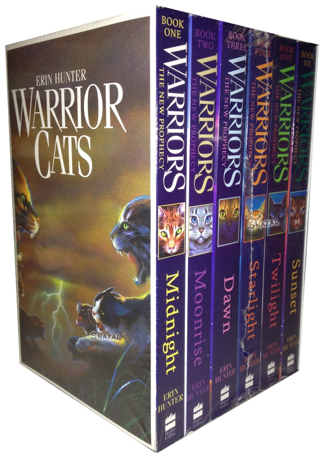 Erin Hunter Warrior Cats Warriors The New Prophecy 6 Books ...