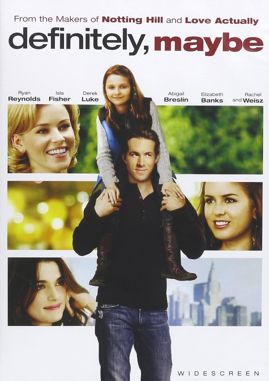 Definitely, Maybe w Ryan Reynolds (WS DVD)- You CHOOSE WITH OR WITHOUT A CASE