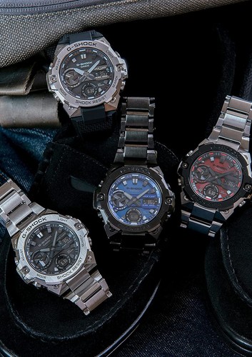 Pre-owned Casio G-shock Gst-b400bb-1ajf G-steel Japan Import