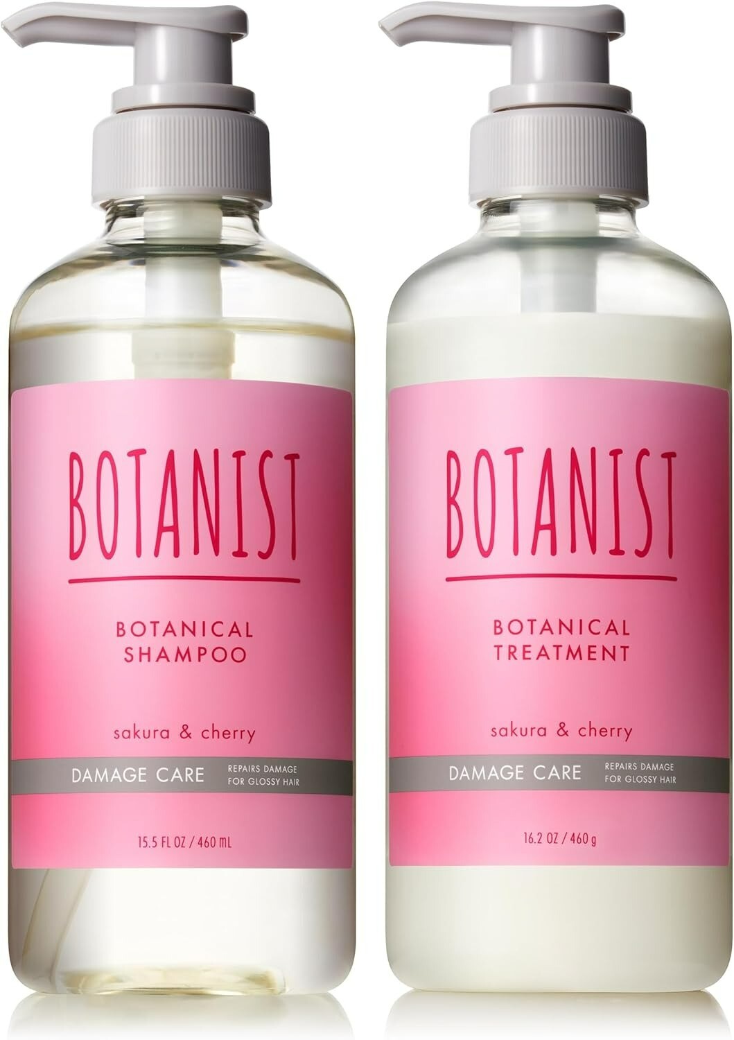 BOTANIST DAMAGE CARE ４SET BOTANIST Botanical Shampoo Treatment Set Refill 400mL & 400g
