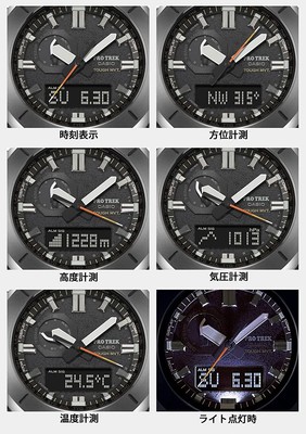 Pre-owned Casio Protrek [] Watch Protrek [domestic Genuine] Climber Line Radio Solar Biomas