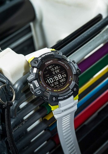 Pre-owned Casio G-shock G-squad Gbd-h1000-1a7jr Step Tracker Bluetooth From Japan