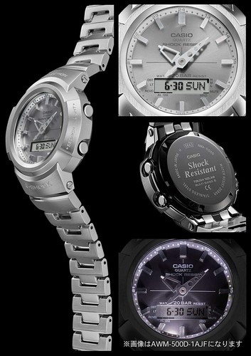 Pre-owned Casio Watch G-shock Awm-500d-1a8jf Men's From Japan