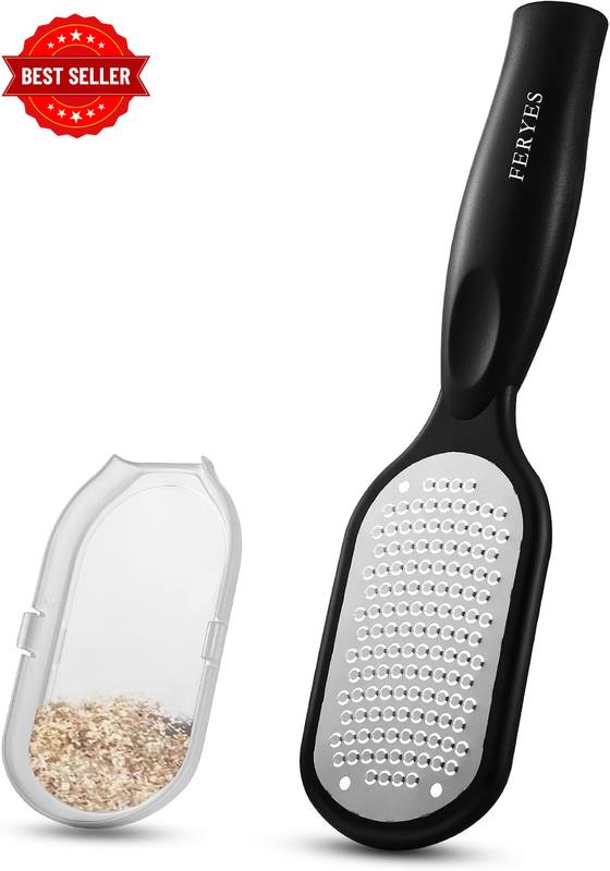 Foot File Callus Remover with Dead Skin Catcher – the Genius Foot Scrubber for M