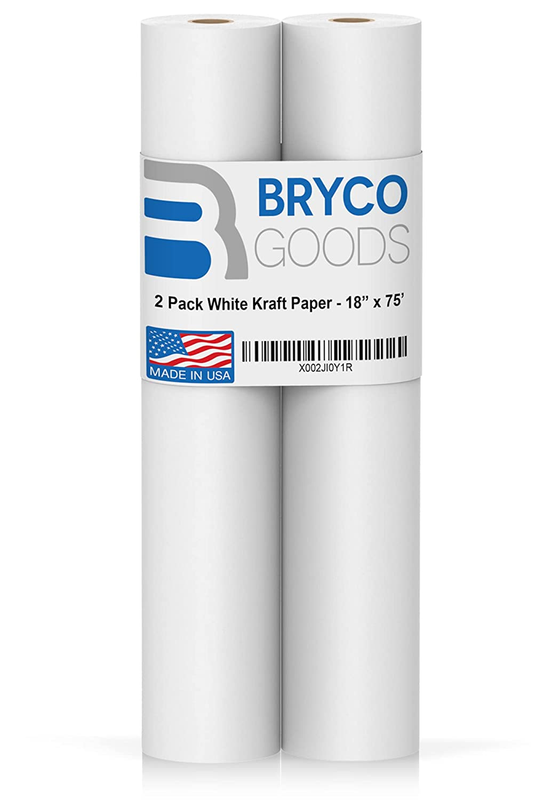 Paper Roll – 2 Pack Of 18x75(900 Inch) Rolls -new