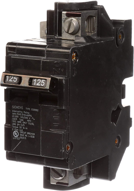 MBK125A 125-Amp Main Circuit Breaker for Use in Ultimate Type Load Centers