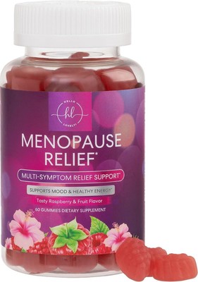 Menopause Supplements for Women - Multi Benefit Menopause Relief Gummy, Natural 