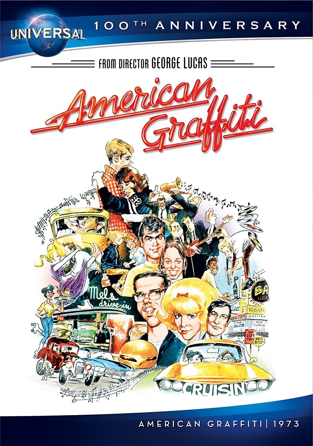 アメリカングラフィティ American Graffiti w/Slipcover (DVD, 2012, Widescreen) Ron