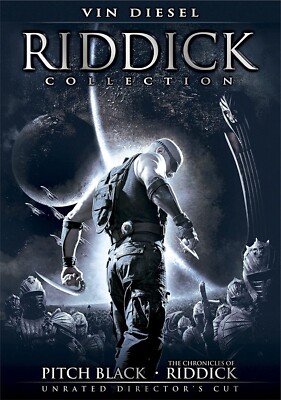 Riddick Collection (DVD, 2017, Widescreen) Free Shipping!