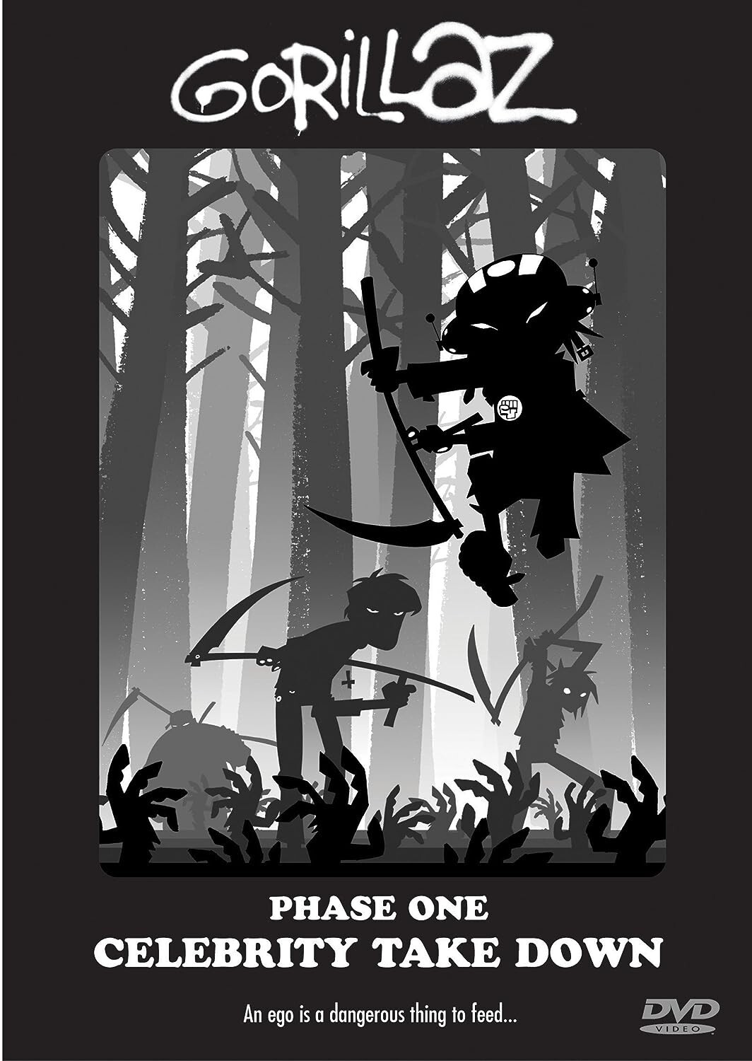 Gorillaz - Phase One: Celebrity Take Down (DVD, 2002