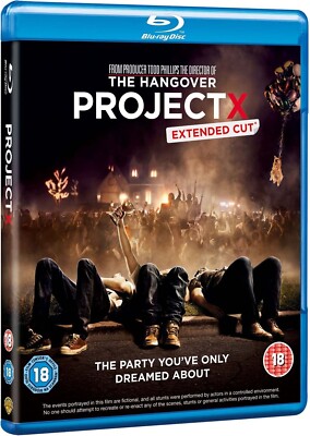 Project X Extended Cut [Blu-ray] [Region Free] - Very Good