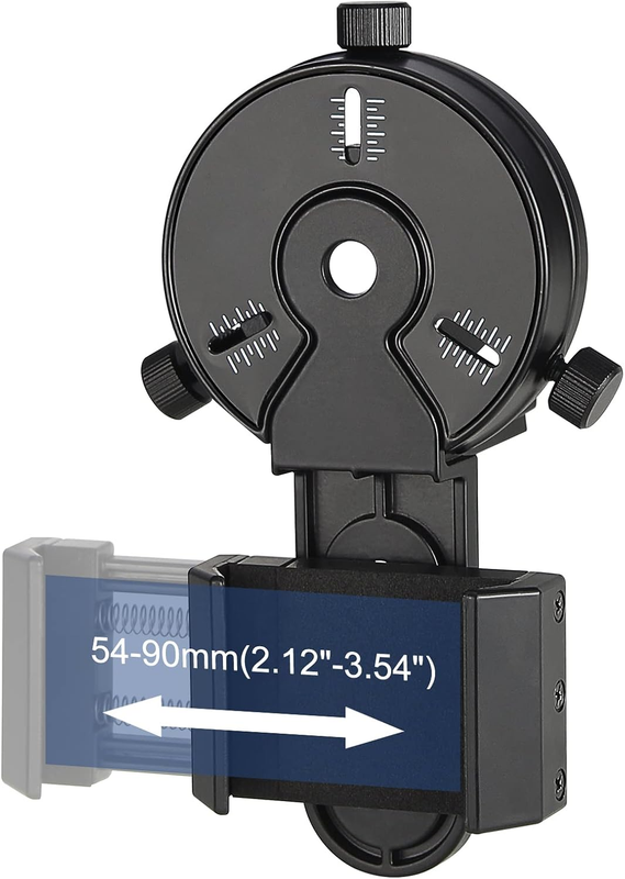 Upgrade Smartphone Scope Adapter Spotting Scope Phone Adapter - Telescope Phone