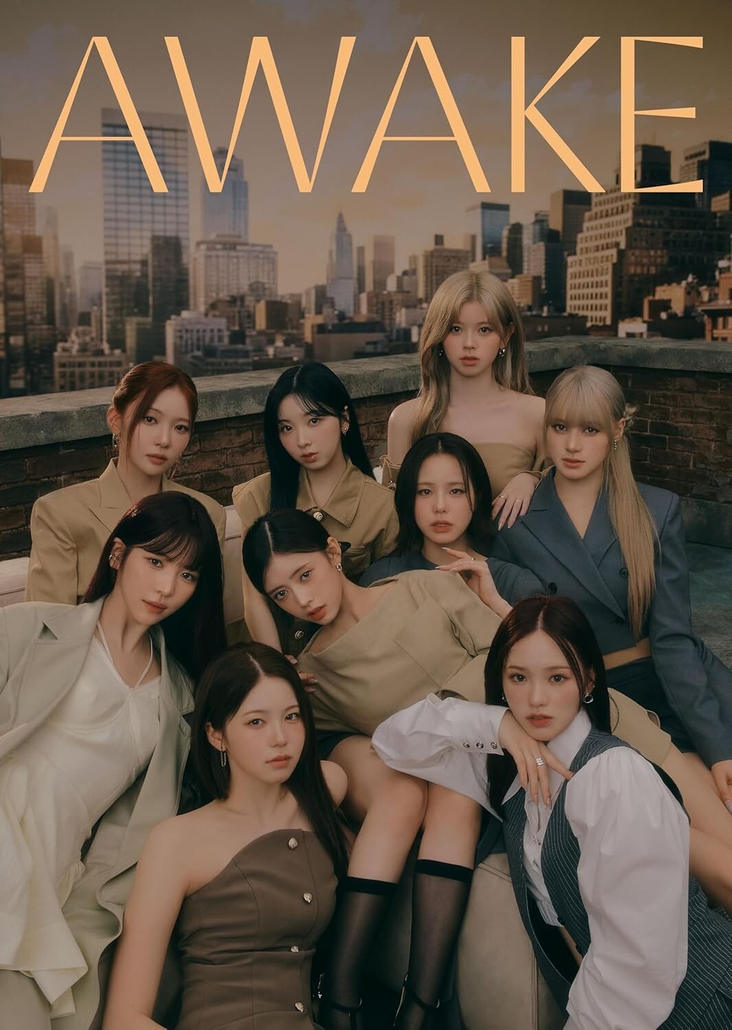K-POP・アジア NiziU AWAKE Blu-ray NiziU AWAKE First Limited Edition A CD Blu-ray Booklet Card