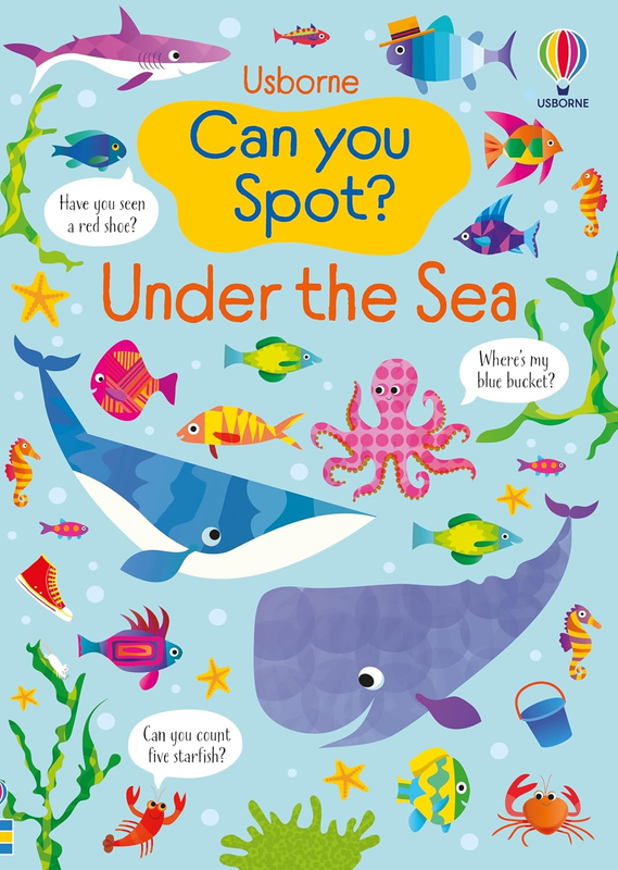 Can You Spot? under the Sea: a Skills-Building Activity Book of Ocean Animals to