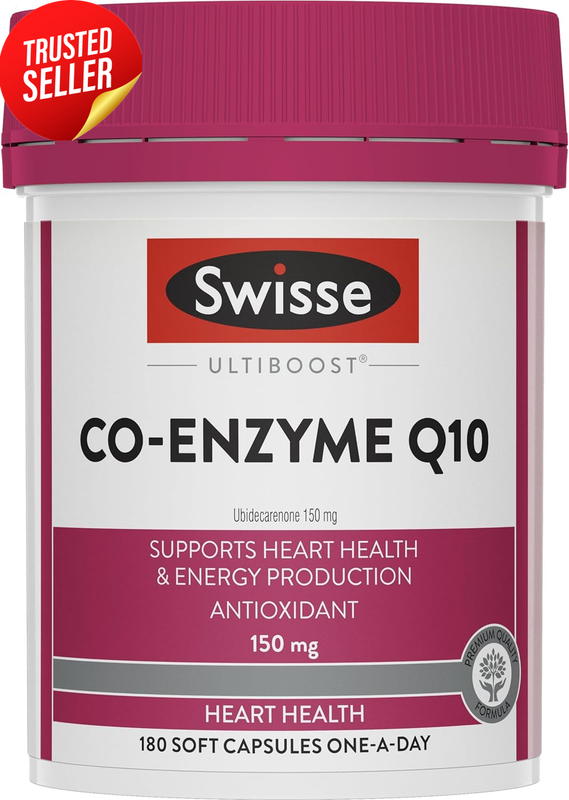 Ultiboost Co-Enzyme Q10 180 Capsules Heart Energy