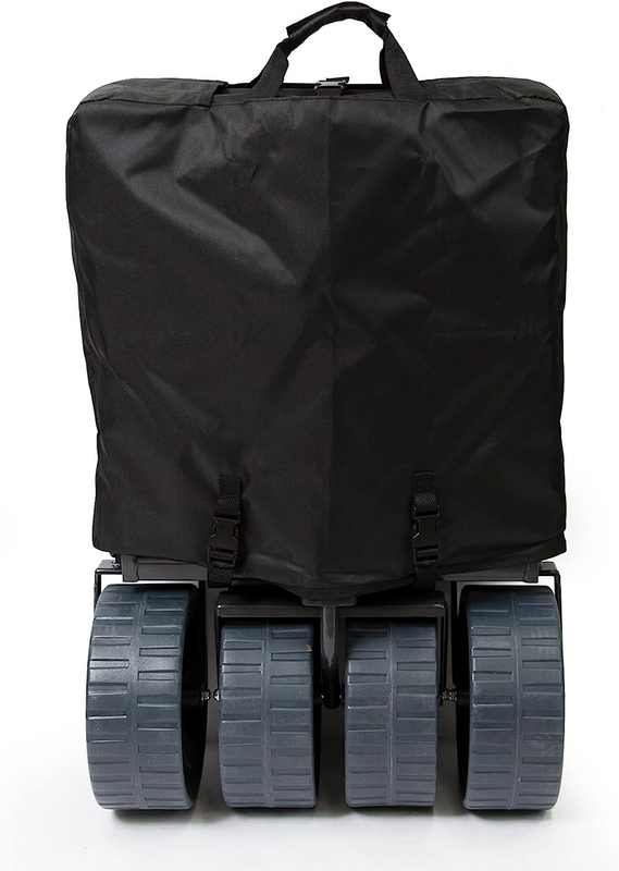 2Mac Sports Heavy Duty Collapsible Folding All Terrain Utility Wagon Beach Cart