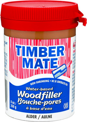 Wood Filler, Water Based, 8-oz Alder