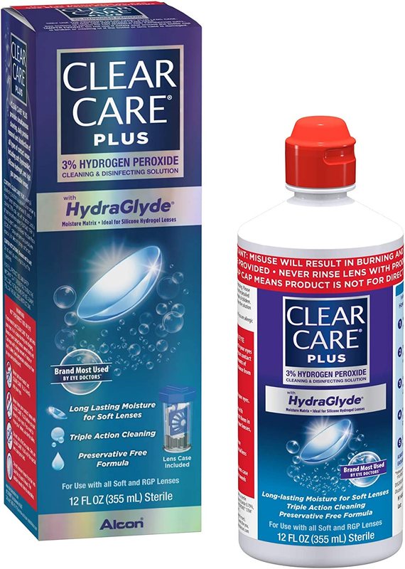 Clear Care Plus Cleaning and Disinfecting Contact Lens Solut