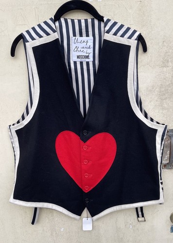ベスト・ジレ Moschino Two-Tone Wool And Satin Oversize Vest $_12.JPG?set_id=880000500F