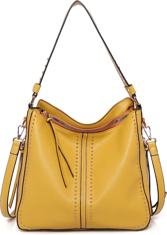 And Handbags With Studs And Crossbody Strap