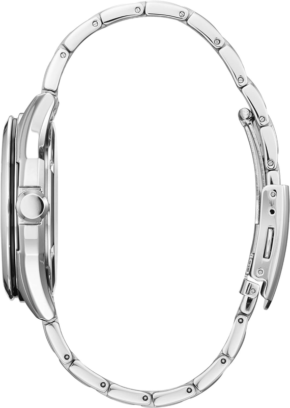 Pre-owned Citizen Men's Star Wars Eco-drive With Stainless Steel Bracelet, Silver-tone, 22