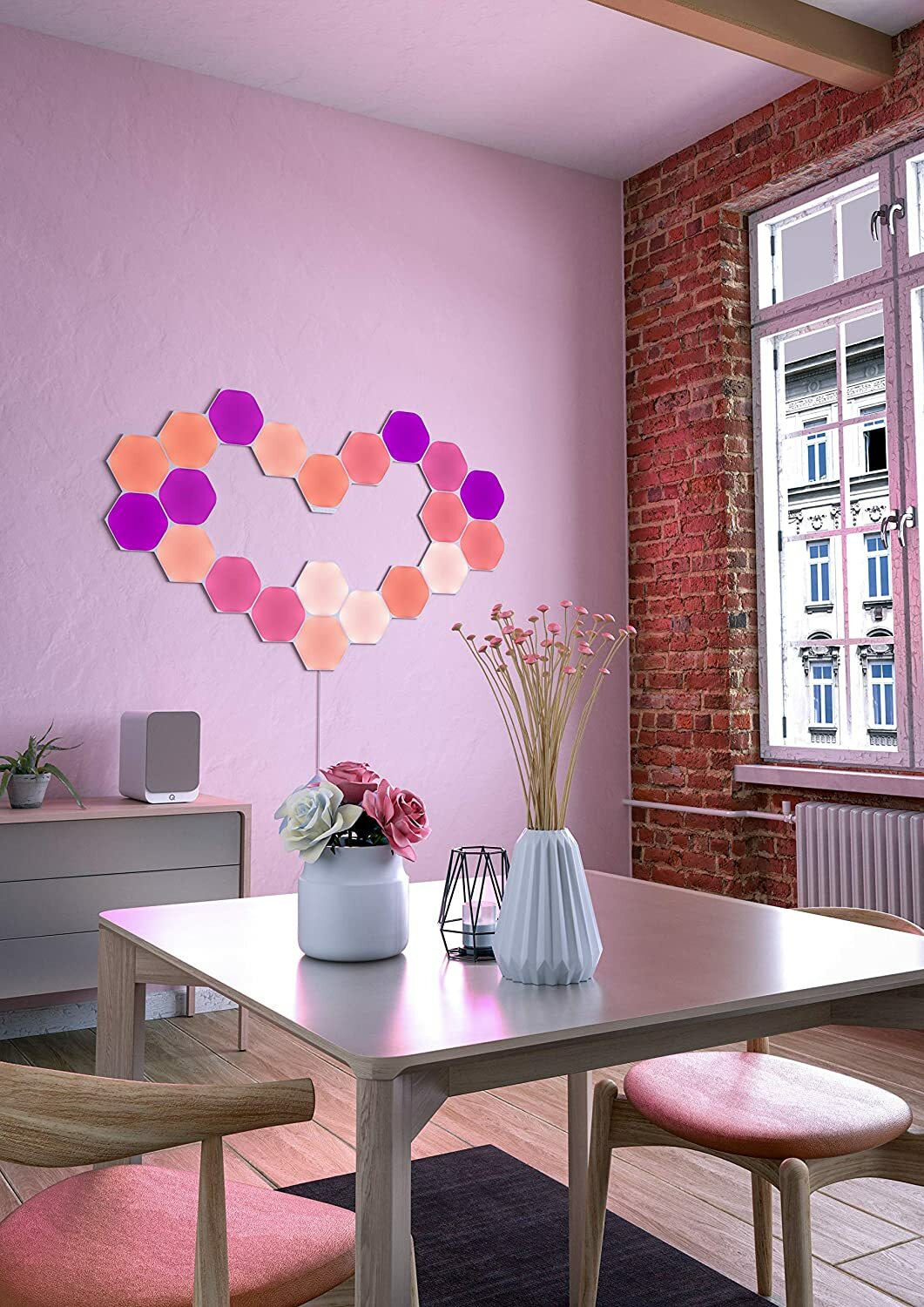 Nanoleaf Shapes Hexagons Starter Kit - 15 Smart Light Panels