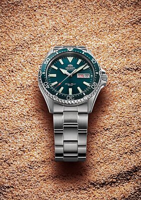 Pre-owned Orient Watch Rn-aa0808e Men&39;s Wristwatch, Sports Diver Style, Sapphire Glass