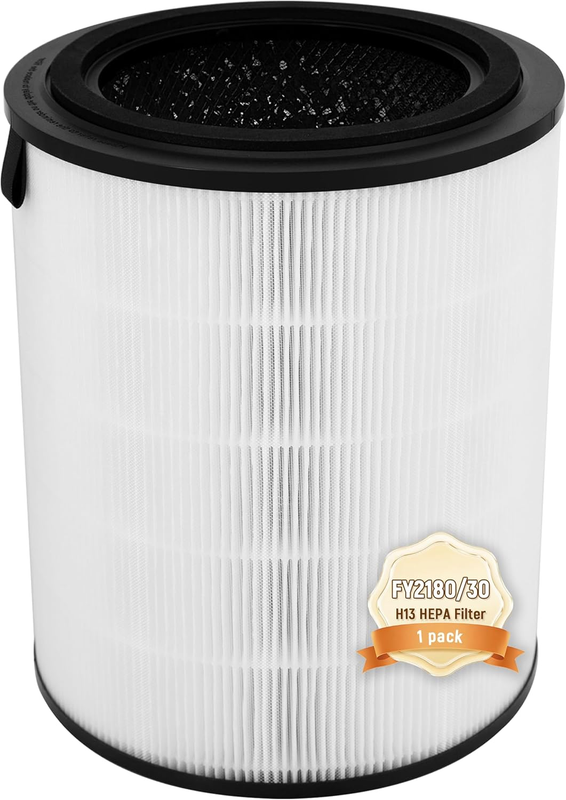 FY2180 H13 True HEPA Filter Replacement Compatible with Philips AC2936, AC2939,