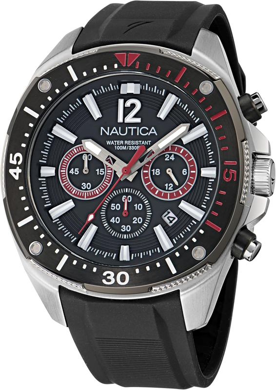 Nautica Men's NCT Blue Sail Chronograph Watch