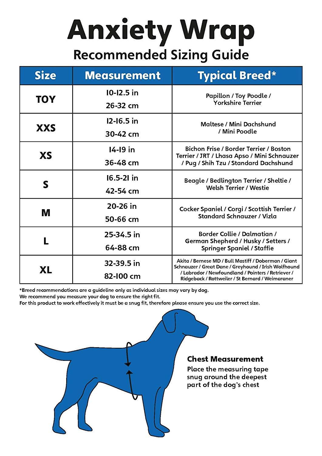 NEW UNOPENED The Company of Animals Anxiety Wrap-Toy Size