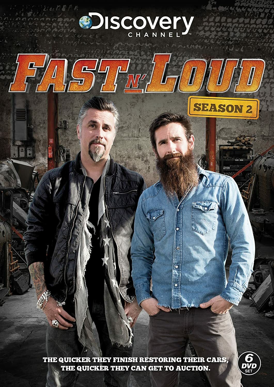 Fast N' Loud Season Series 2 TV Show DVD Set NEW Richard
