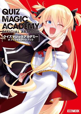 Book Quiz Magic Academy Official Art Book Japanese Game Art