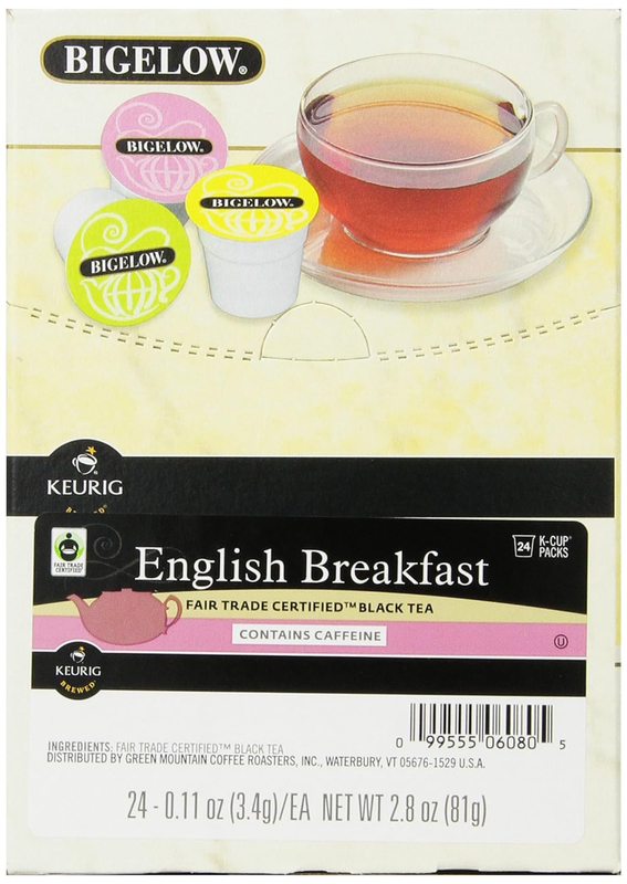 K-Cup for Keurig Brewers, English Breakfast Tea , 24 Count (Pack of 4)