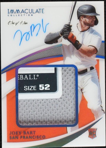2021 Panini Immaculate Collection - Joey Bart #PPA-JB
