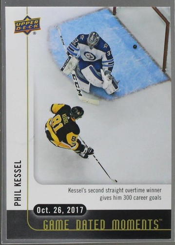 2017-18 Upper Deck Game Dated Moments - Phil Kessel #9
