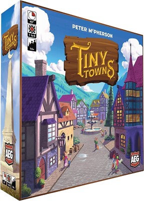Tiny Towns by AEG (Alderac Entertainment Group) NEW - 1 to 6 players