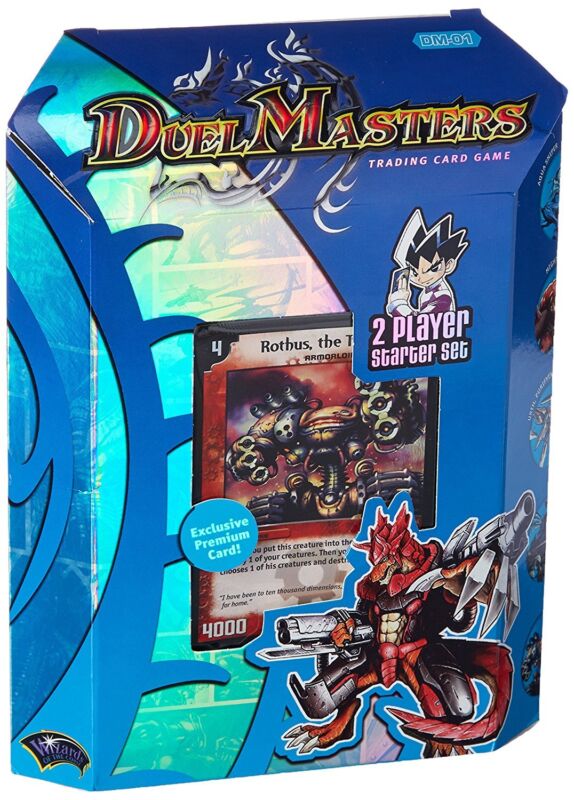 DUEL MASTERS 2-PLAYER STARTER SET / DECK CARD GAME CCG 2004 - NEW AND SEALED