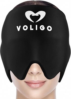 Migraine Ice Head Pack - Headache Relief Cap with Cold Compress, Cooling Gel Cap