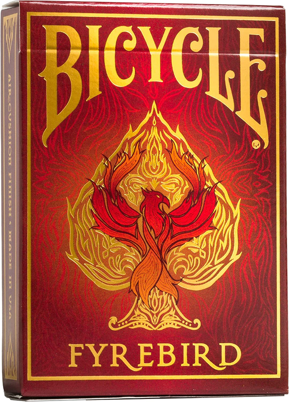 Fyrebird Playing Cards Red