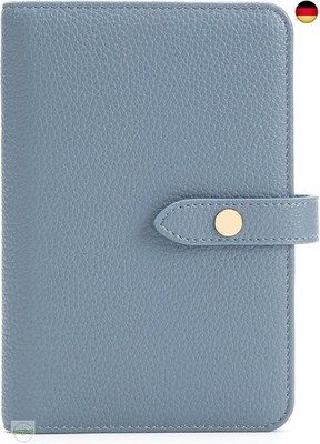 SEPWIK Reisepasshülle, PU-Leder, Reisebrieftasche, RFID-blockierend,