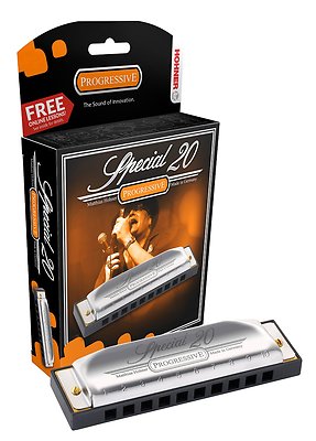 HOHNER 560PBX-F# SPECIAL 20 560 HARMONICA ''F#'' HARP BRAND NEW WITH CASE